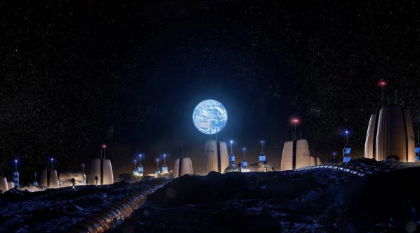İşte Ay'a inşa edilecek evler! Avrupa Uzay Ajansı görselleri paylaştı
