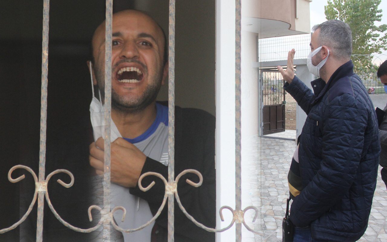 Adana'da komşu şikayet etti! Polis yanına yaklaşamadı