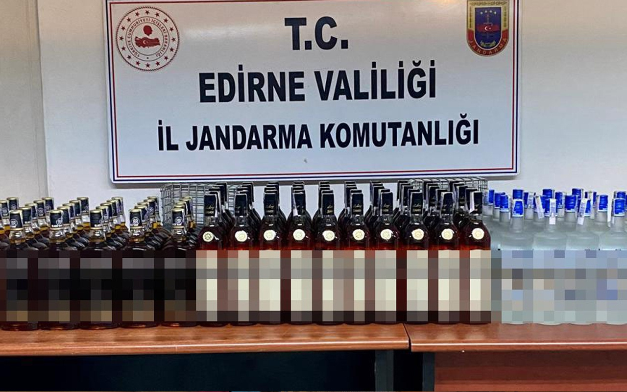 Edirne'de şüpheli araçta ele geçirildi! Değeri 20 bin TL