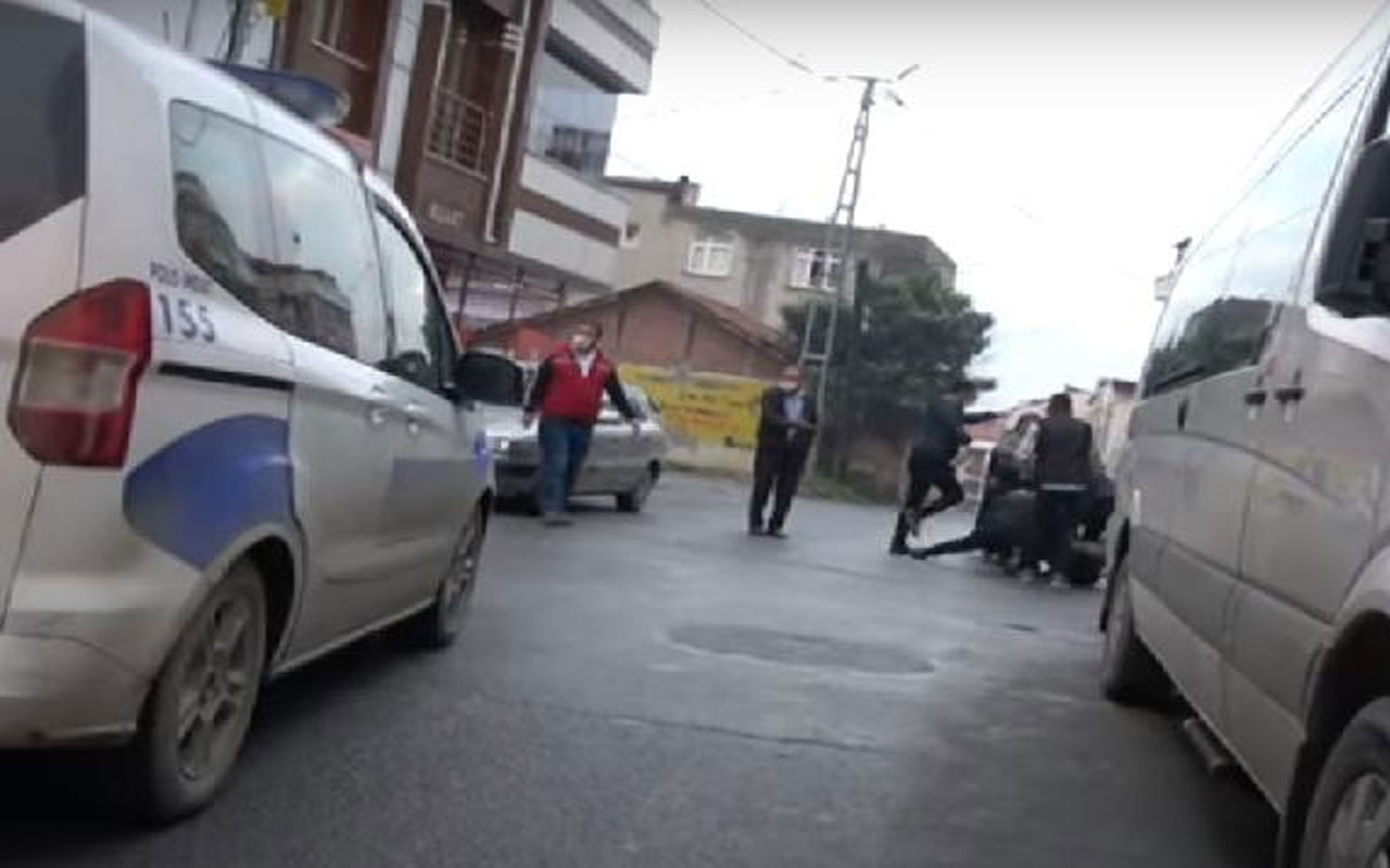 Arnavutköy’de iki aile birbirine girdi! Gözaltına alınanlar var