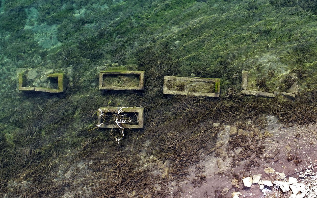 Sivas'ta suların çekildiği her yer kemiklerle dolu! Evler ve mezarlar ortaya çıktı