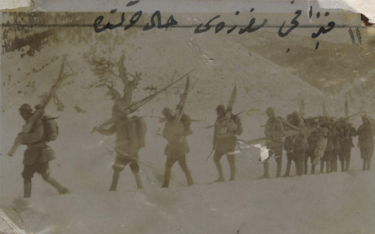 Bakanlık Sarıkamış Harekatı'na katılan askerlerin tarihi fotoğraflarını paylaştı