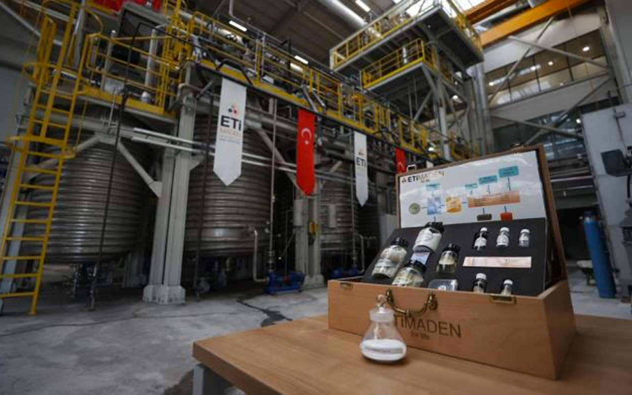 Türkiye'de ilk kez lityum üretimi gerçekleştirilecek dev projeyi Erdoğan açtı