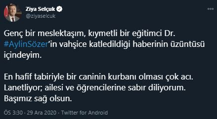 İstanbul'da Aylin Sözer'in yakılarak öldürülmesine tepkiler çığ gibi! Twitter'da TT oldu
