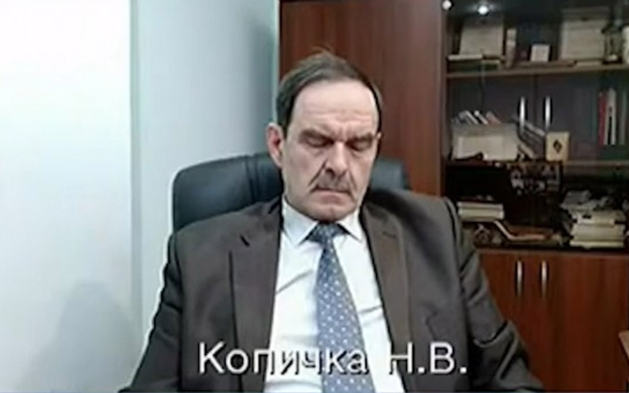 Rusya'da teftiş müdürü konuşuluyor Covid-19 toplantısında uyuyakalıp horladı