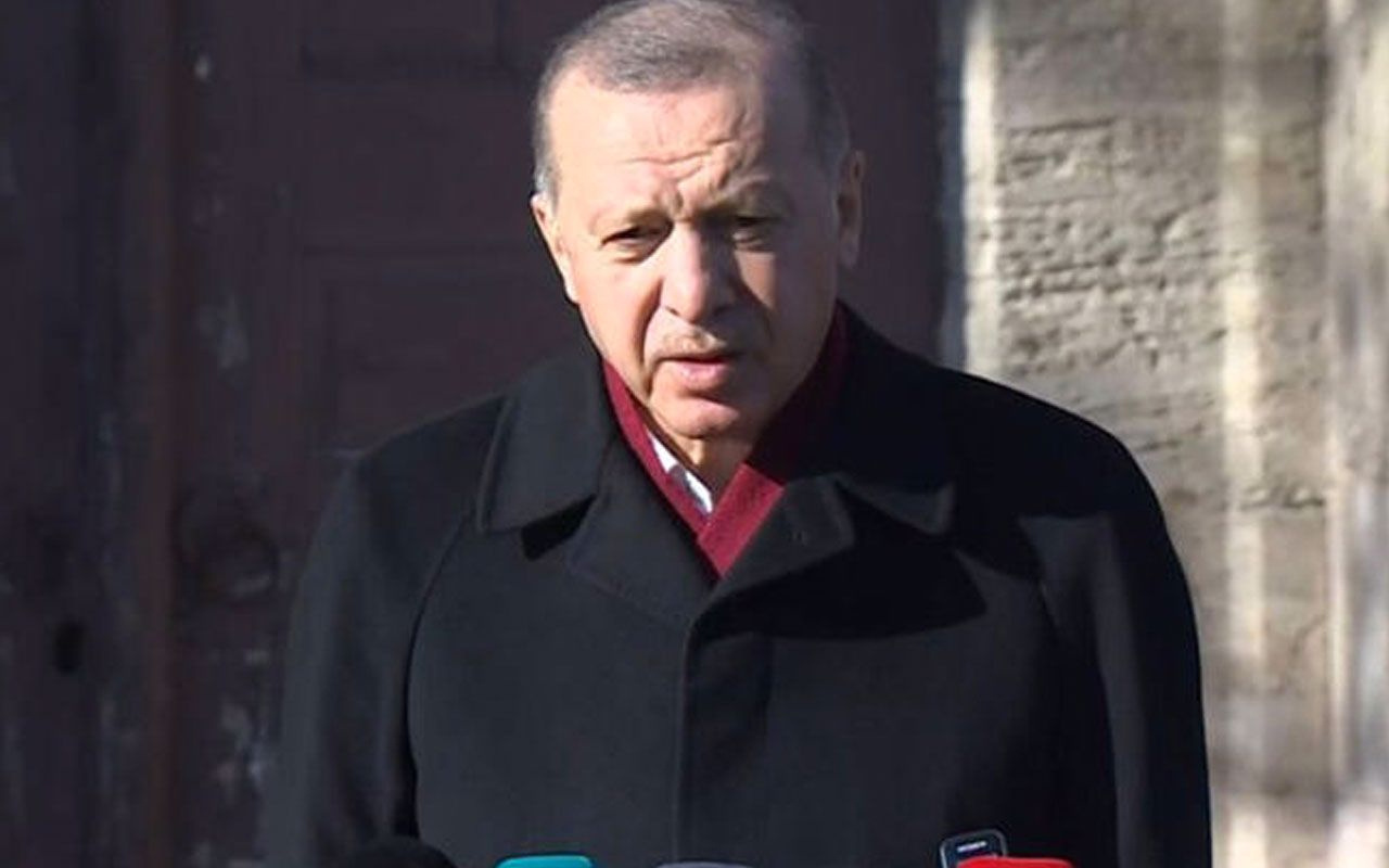 Cumhurbaşkanı Erdoğan'dan Sözcü'ye Ayasofya tepkisi! Lüzumsuz yere para verip almayın