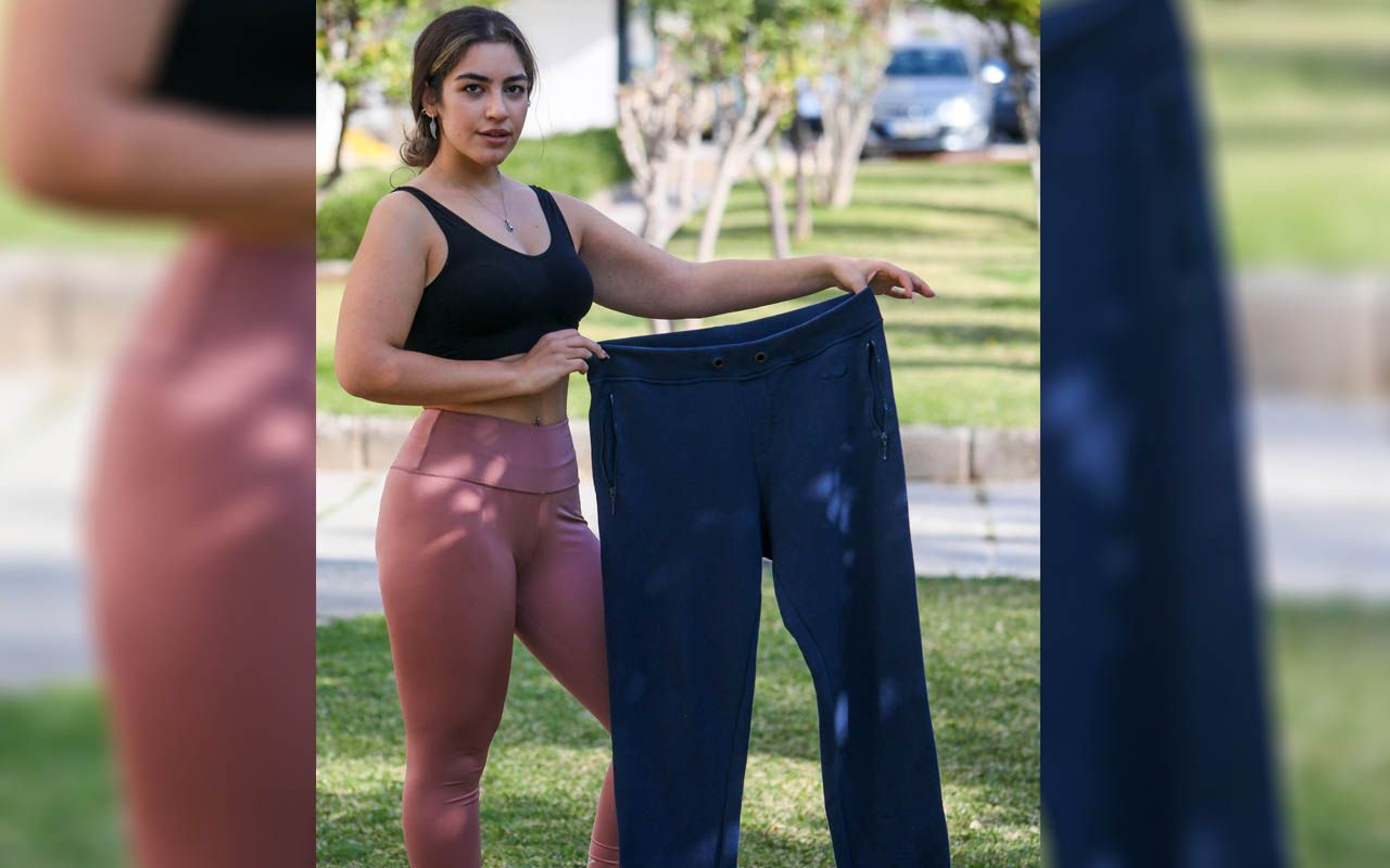 Antalya'da 'bu halinle mi' denilen genç kız manken olacak! 6 ayda 52 kilo verdi