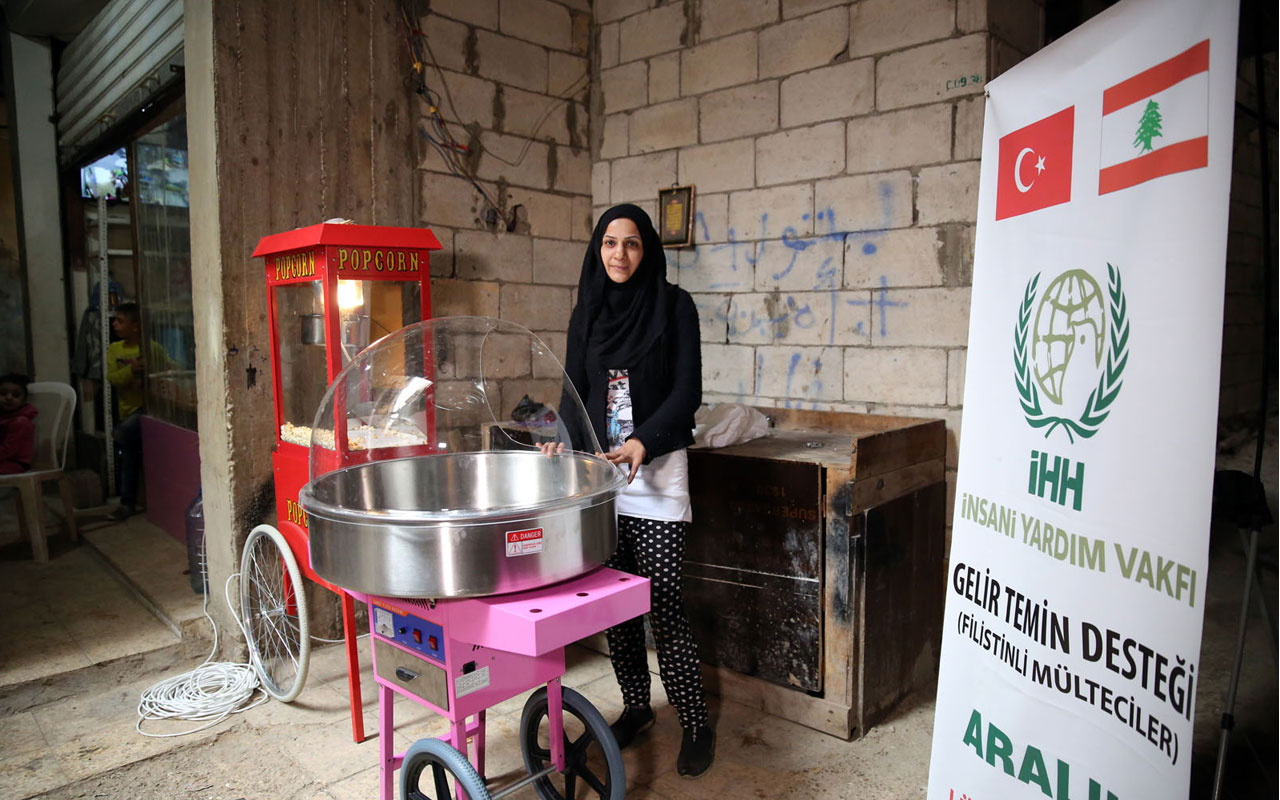 Türkiye’den Filistinli mültecilere anlamlı yardım