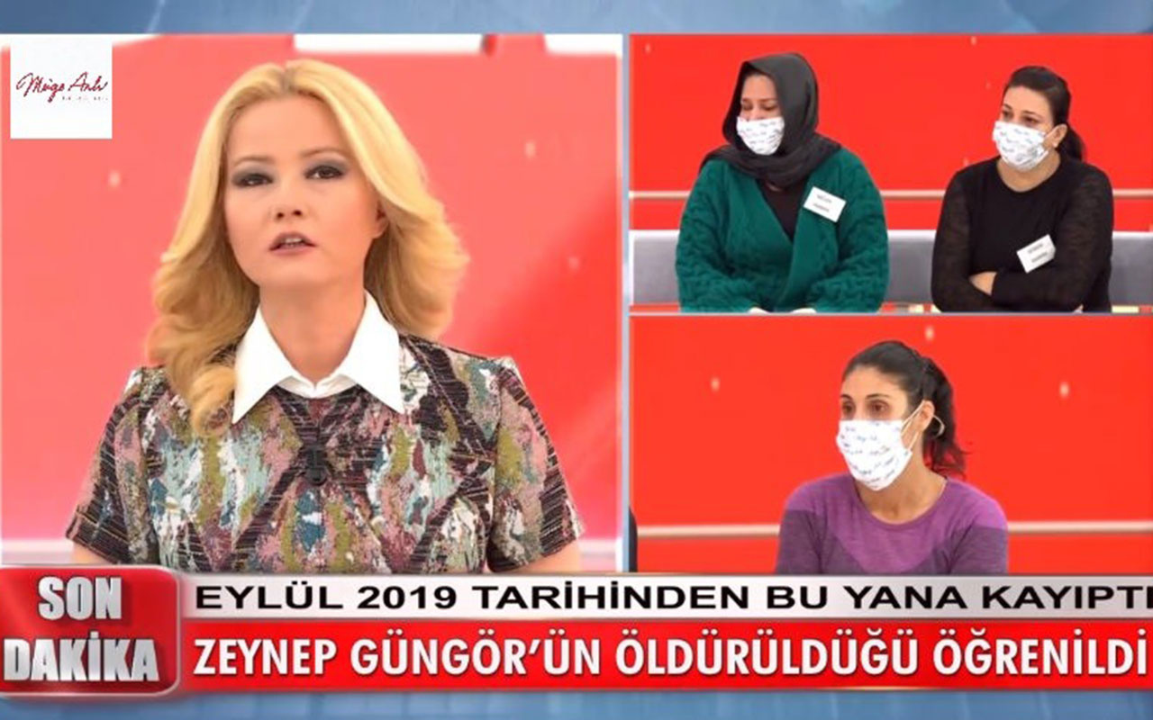 Müge Anlı aylardır onu arıyordu! Zeynep Güngör'ün vahşice öldürüldüğü ortaya çıktı