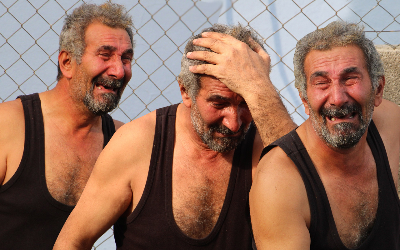 Antalya'dan yürek dağlayan kareler! Yaşlı adam gözyaşlarına boğuldu