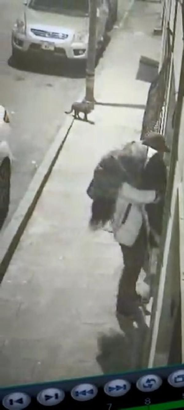 Şişli'de kız arkadaşını sokak ortasında iki kez darp etti! Çuval taşır gibi taşıdı