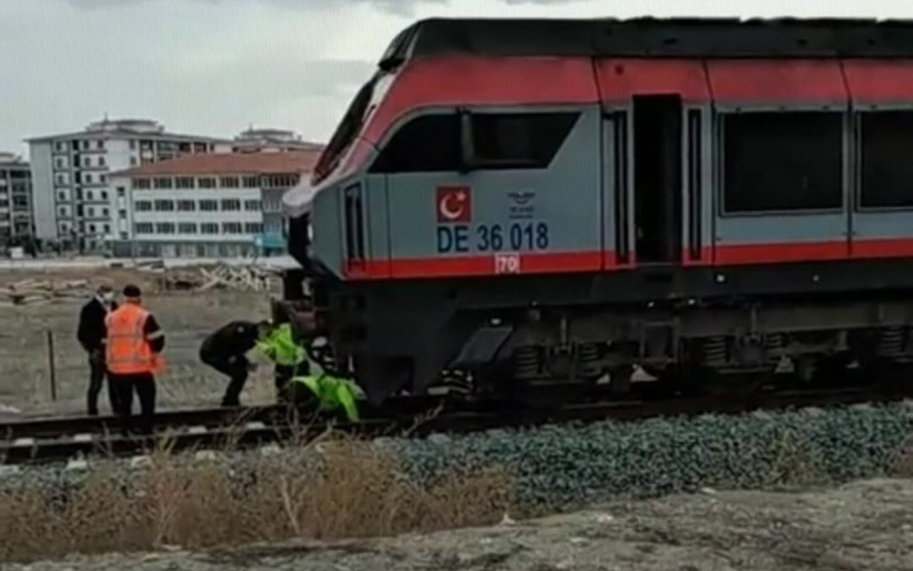Amasya'da trenin çarptığı şahıs hayatını kaybetti
