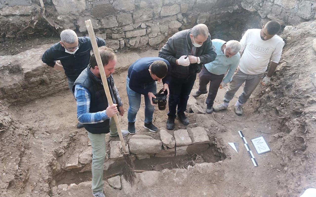 Diyarbakır'da, Sultan 1'inci Kılıçarslan'ın mezar aramalarında kalıntılar bulundu