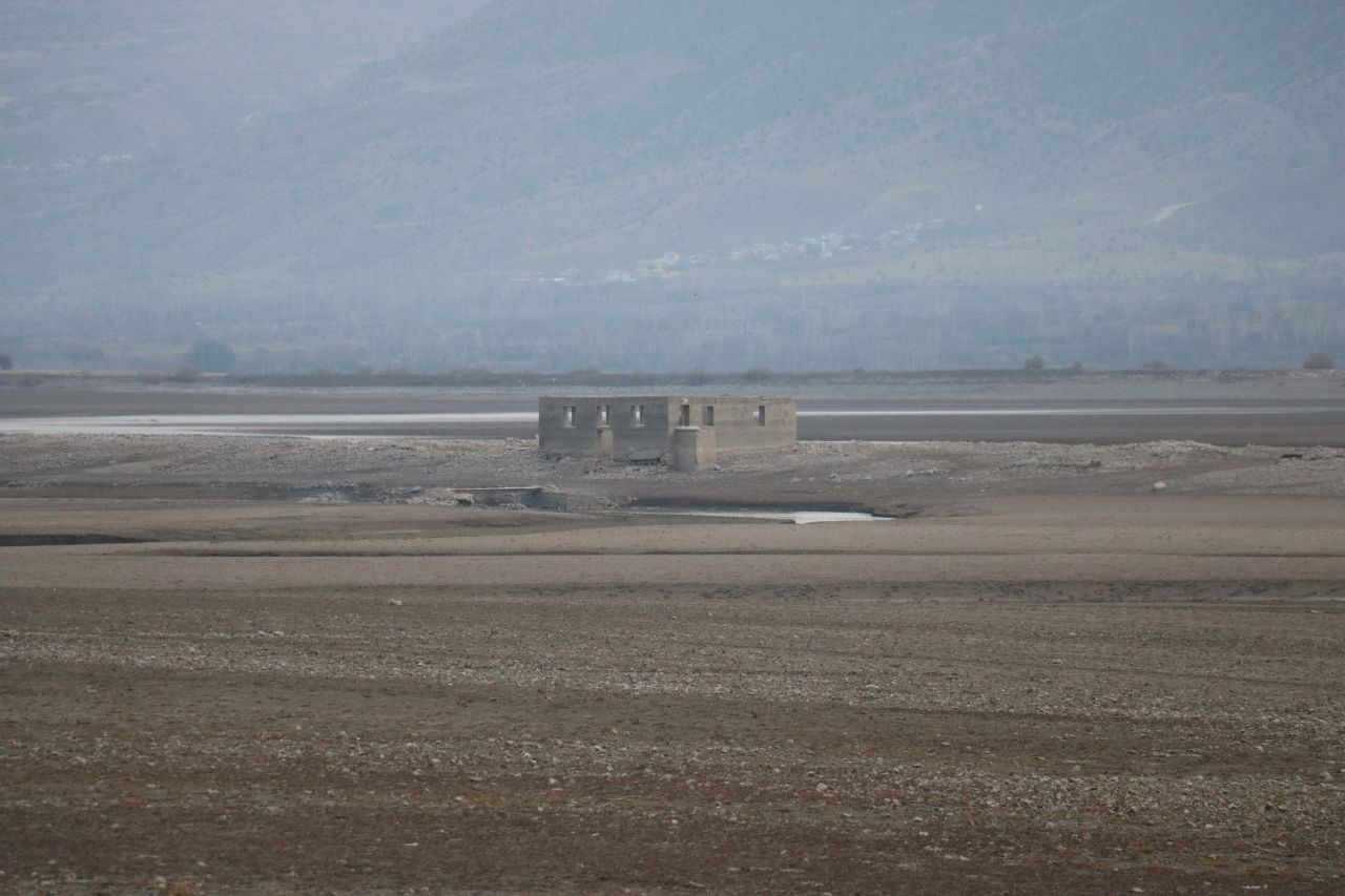 Sivas'ta sular çekildi ürküten görüntü ortaya çıktı: Çürüme durumunda olabilir