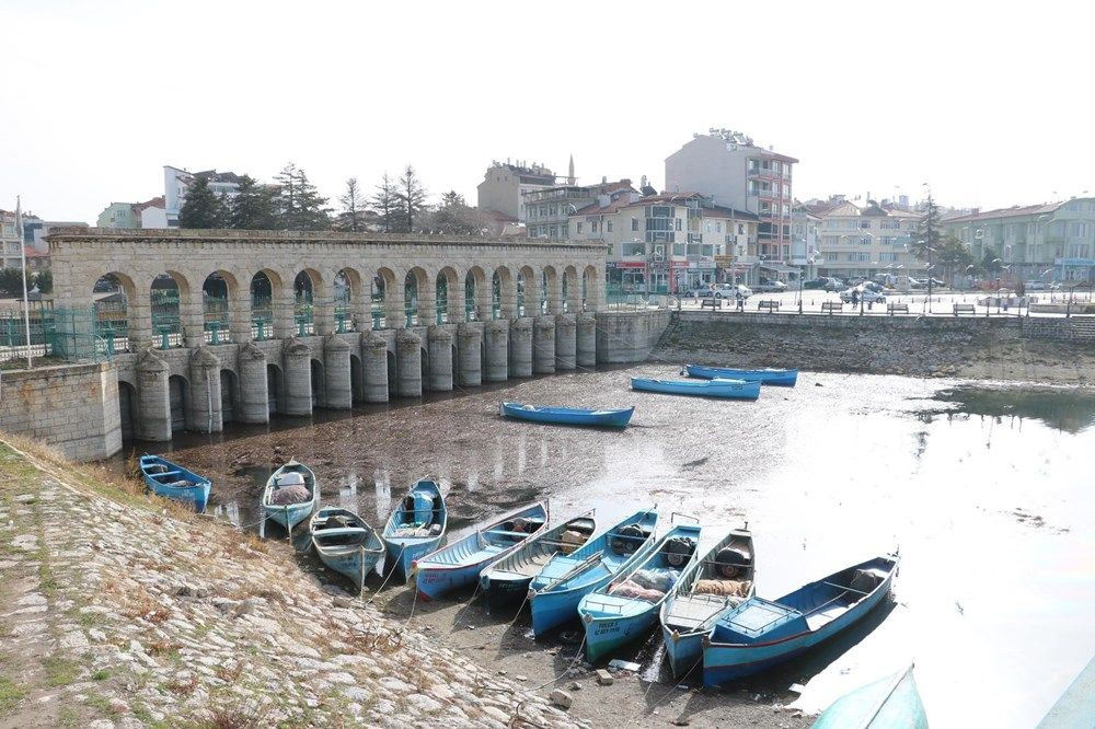 Su 50 metre çekildi Beyşehir Gölü ağlıyor! Tek sebebi kuraklık değil