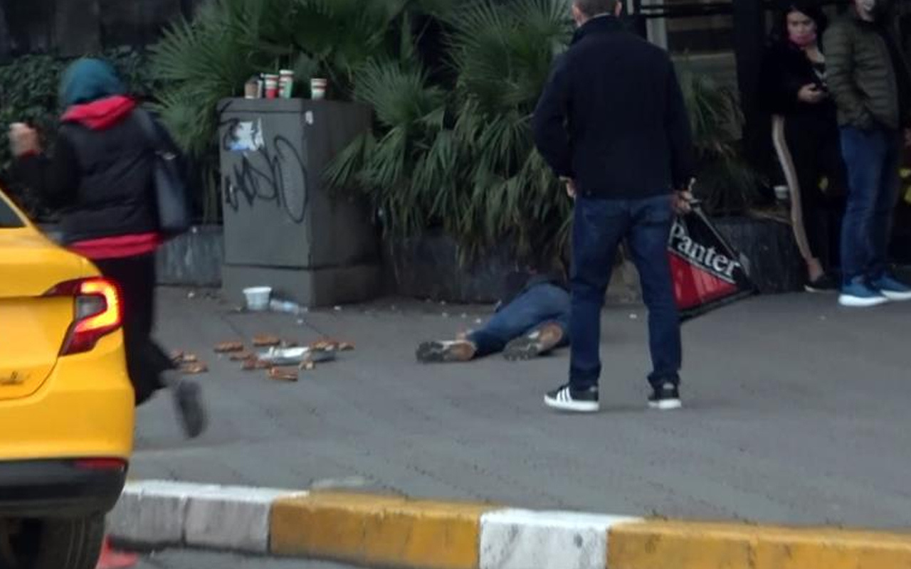 Taksim Meydanı'nda duygu sömürüsü! Bayılıyormuş gibi yaptı ağzından çıkan şoke etti