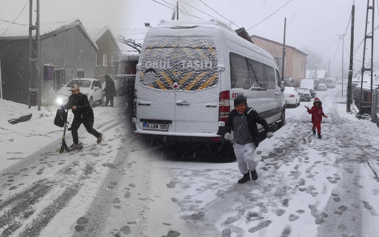 Meteoroloji uyarı geçti İstanbul için 5 günlük tahmin paylaştı kar yağışı başladı