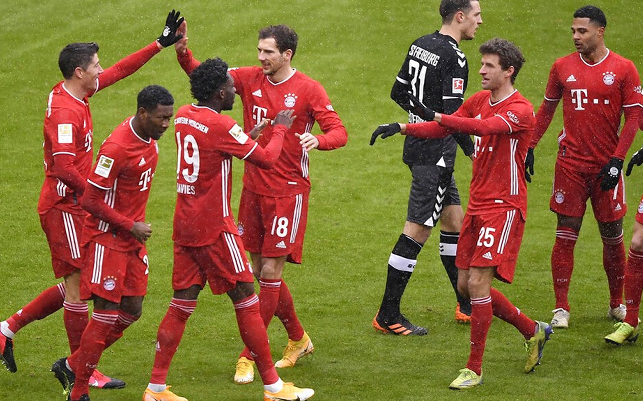 Bayern Münih Freiburg karşısında haftayı kayıpsız geçti