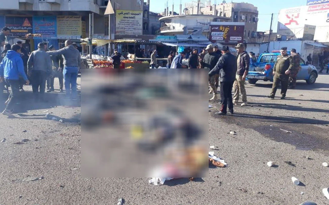 Bağdat’taki saldırıyı terör örgütü DEAŞ üstlendi