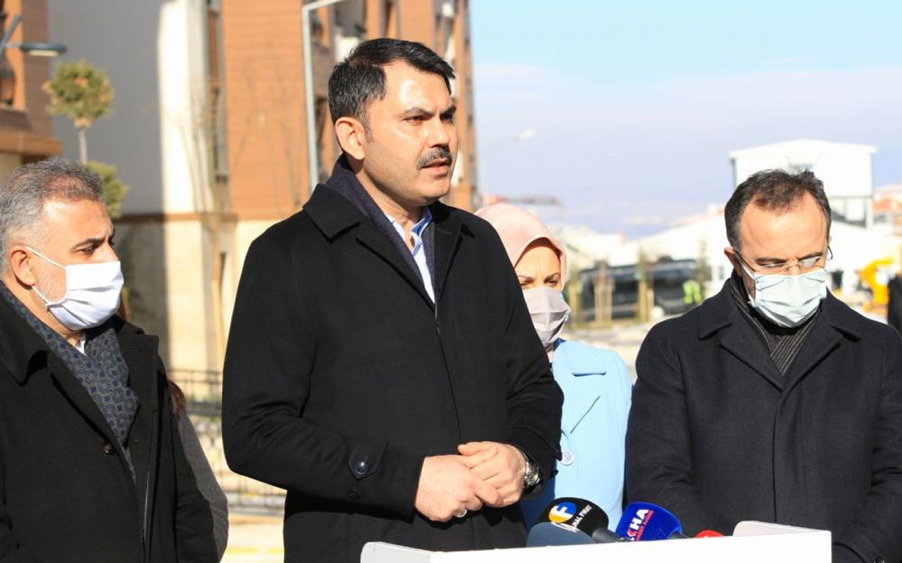 Bakan Murat Kurum'dan kentsel dönüşüm açıklaması