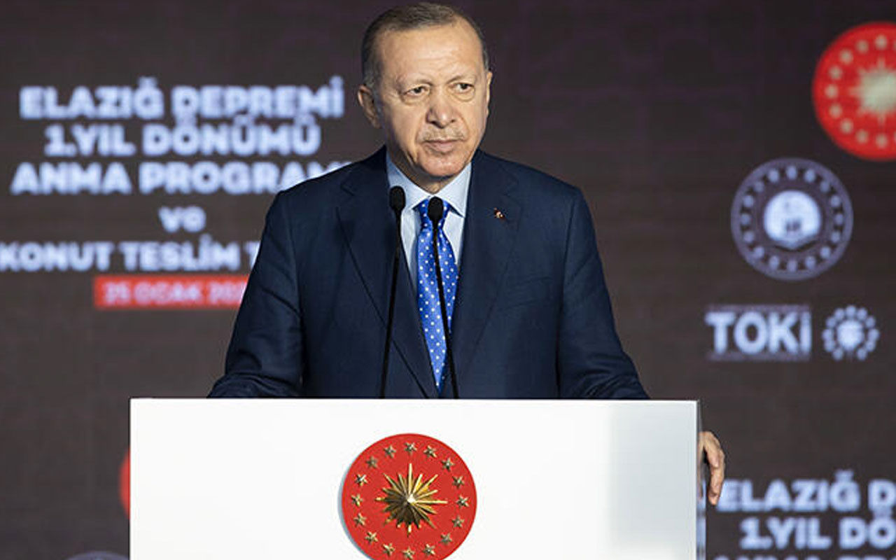 Erdoğan Elazığ'da müjdeyi verdi! 6 ay içinde bitireceğiz İstanbul hedefini de açıkladı