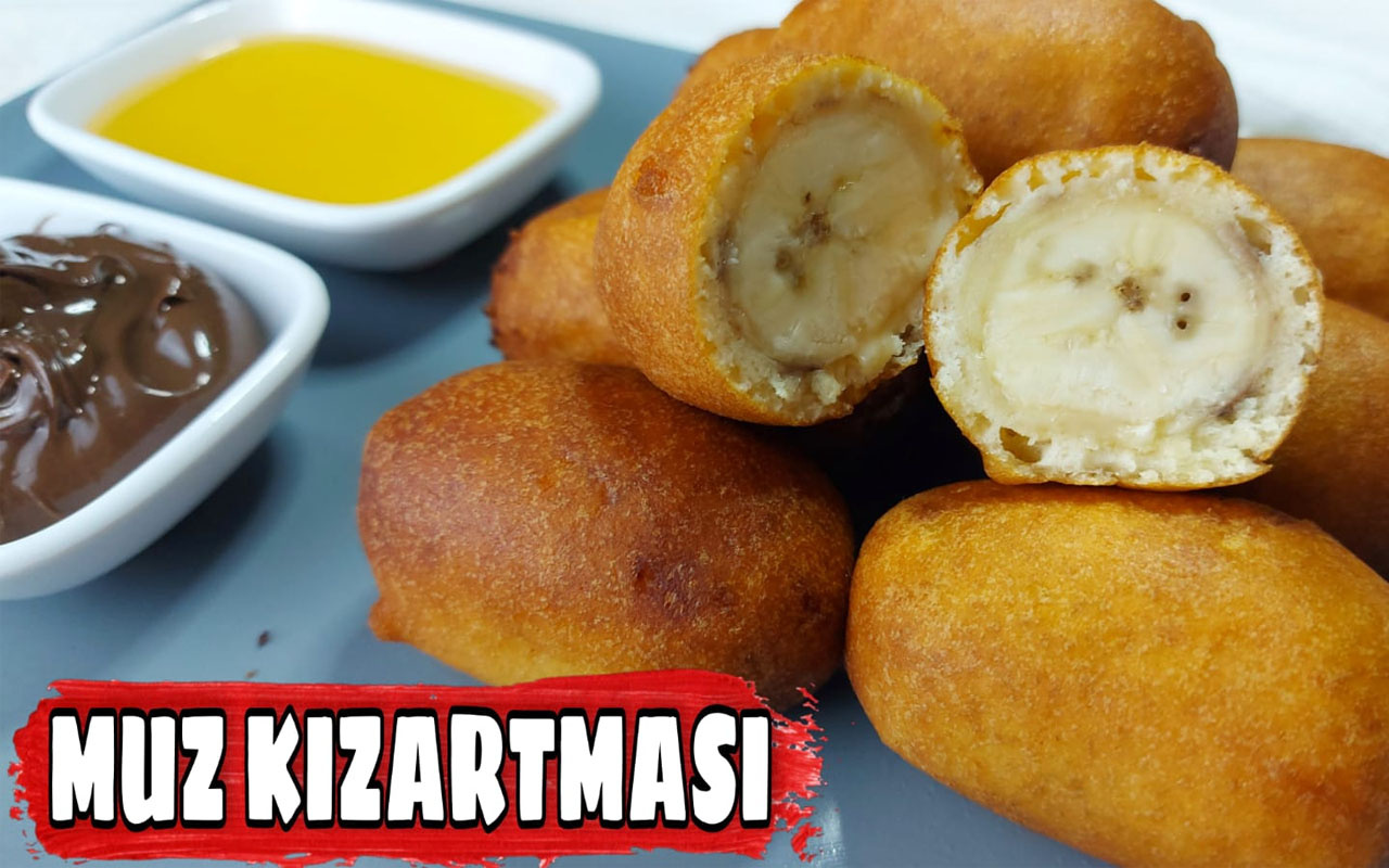 Muz kızartması nasıl yapılır tadı damağınızda kalacak!