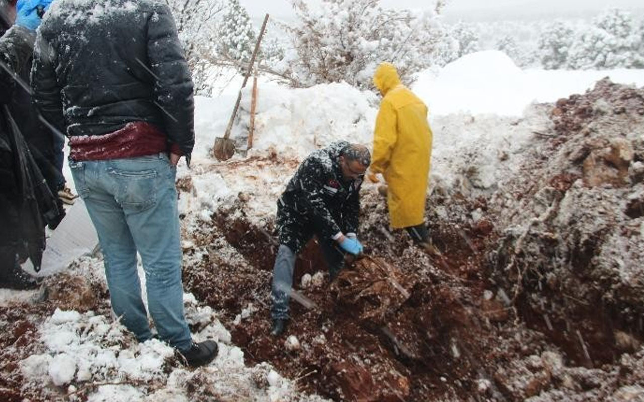 Konya'da cesedi gömdükleri yeri gösterdi! 'Ölen Necati’yi tanımam' diye kendini savundu