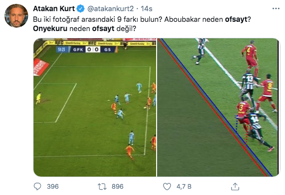 Onyekurunun Golu Ofsayt Mi Degil Mi Fenerliler Ve Besiktaslilar Ayaga Kalkti Internet Haber