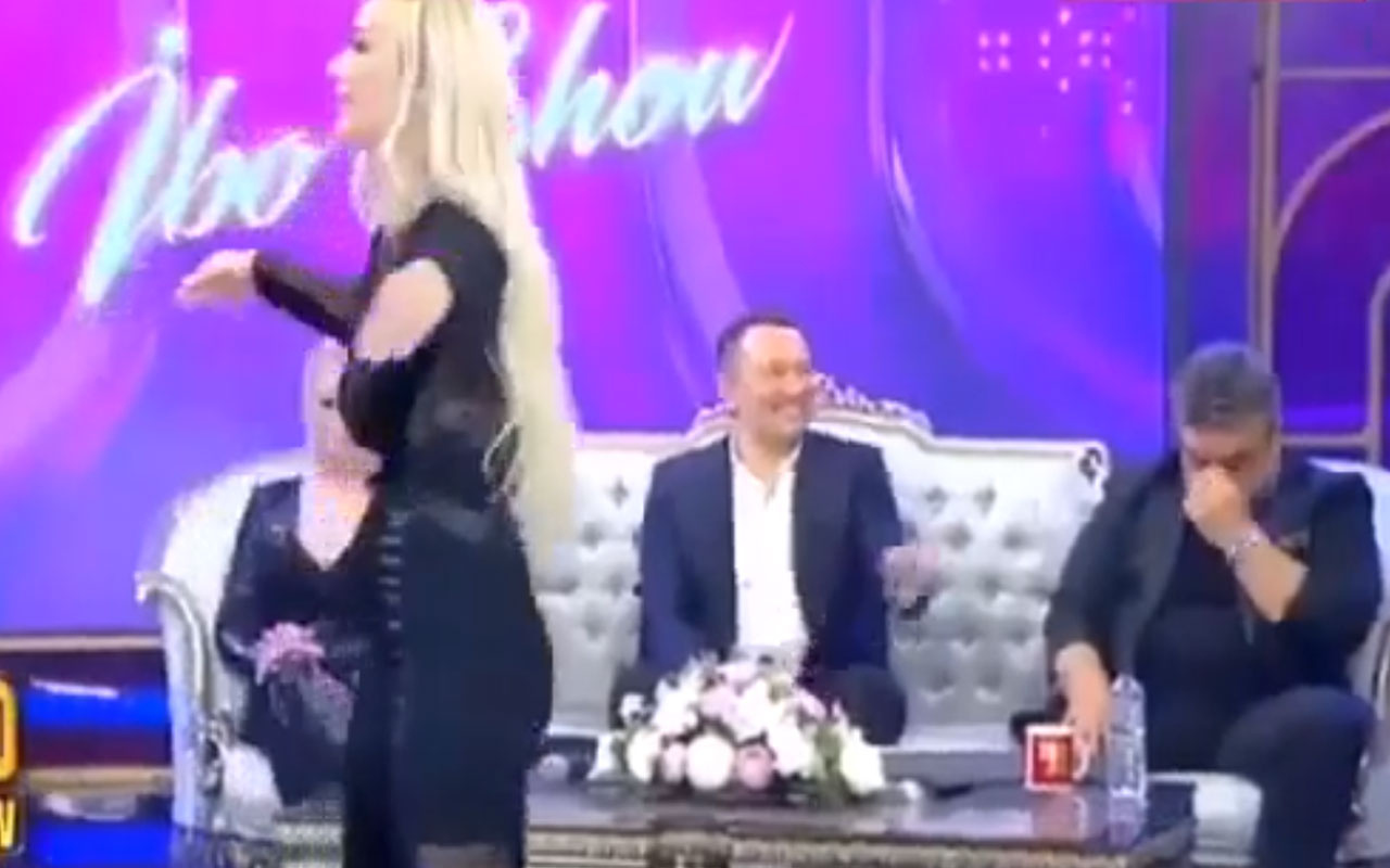 İbo Show'a damga vurdu! Bülent Serttaş'ın oryantal Didem'e bakmamaya çalıştığı anlar olay oldu