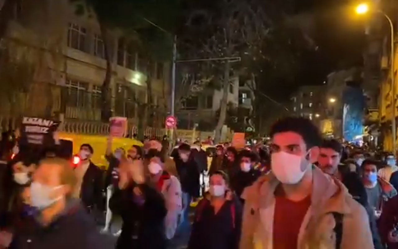 Boğaziçi protestosu Kadıköy'ü karıştırdı!