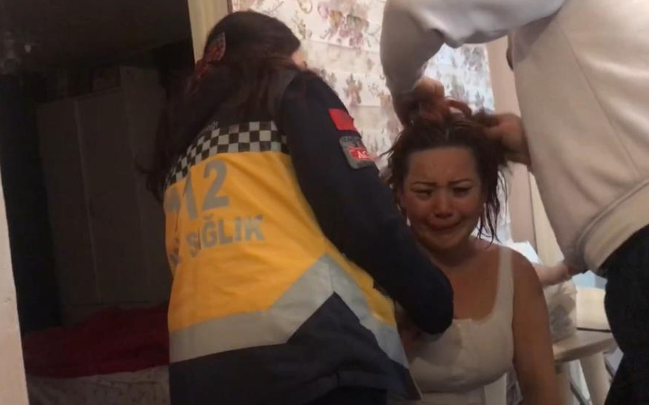 Bursa'da genç kadın kıskançlık krizine girdi! Ekipler alarma geçti