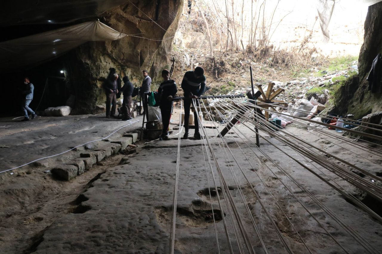Gaziantep'te 200 yıldır mağarada üretiyorlar sipariş yağıyor