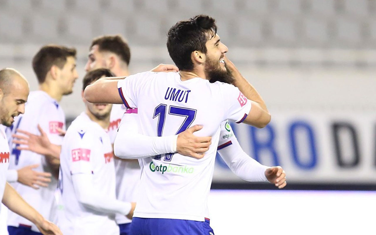 Umut Nayir, Hajduk Split'i galibiyete taşıdı