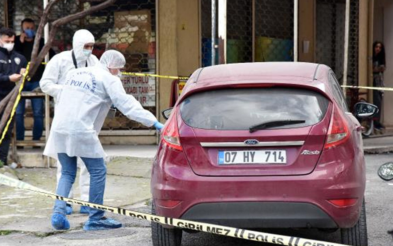 Antalya'da arkadaşına böyle söyleyip otomobilde tetiğe bastı