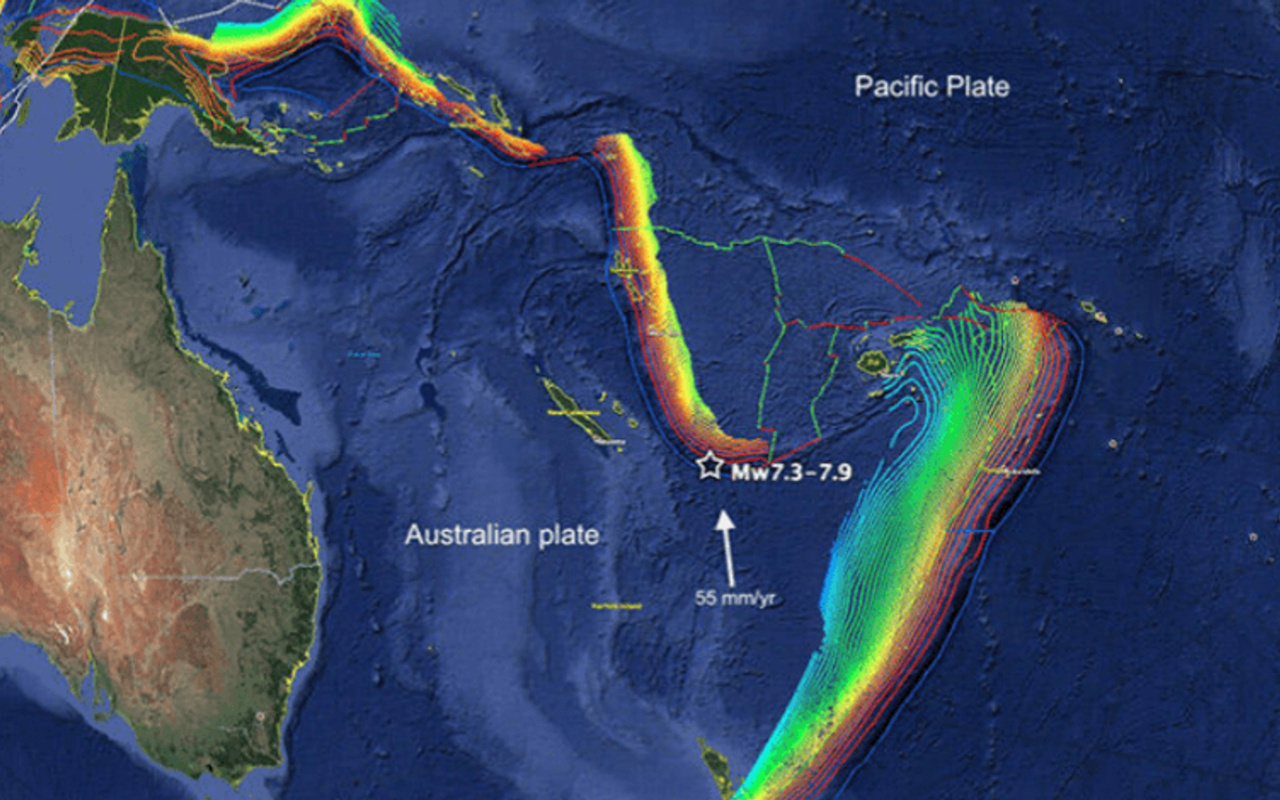 ABD duyurdu! Yeni Kaledonya açıklarında 7.9 büyüklüğünde deprem!