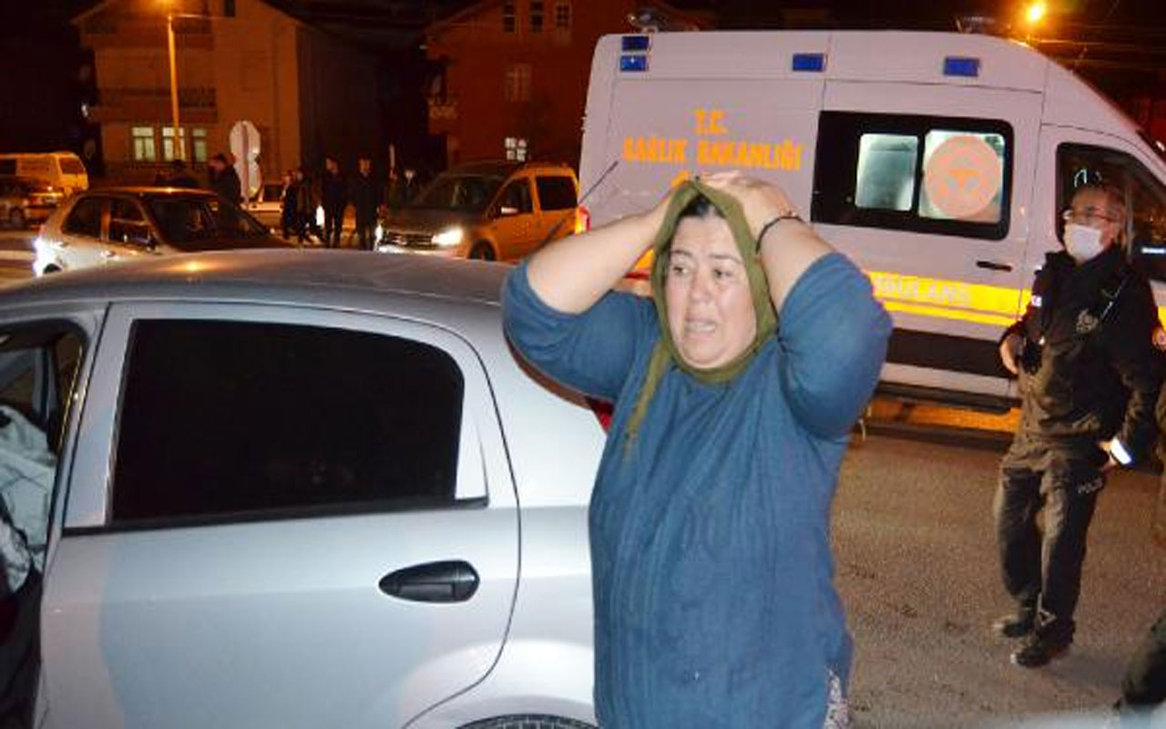 Aksaray'da büyük panik! Kaza yapan kızını göremeyince sinir krizi geçirdi