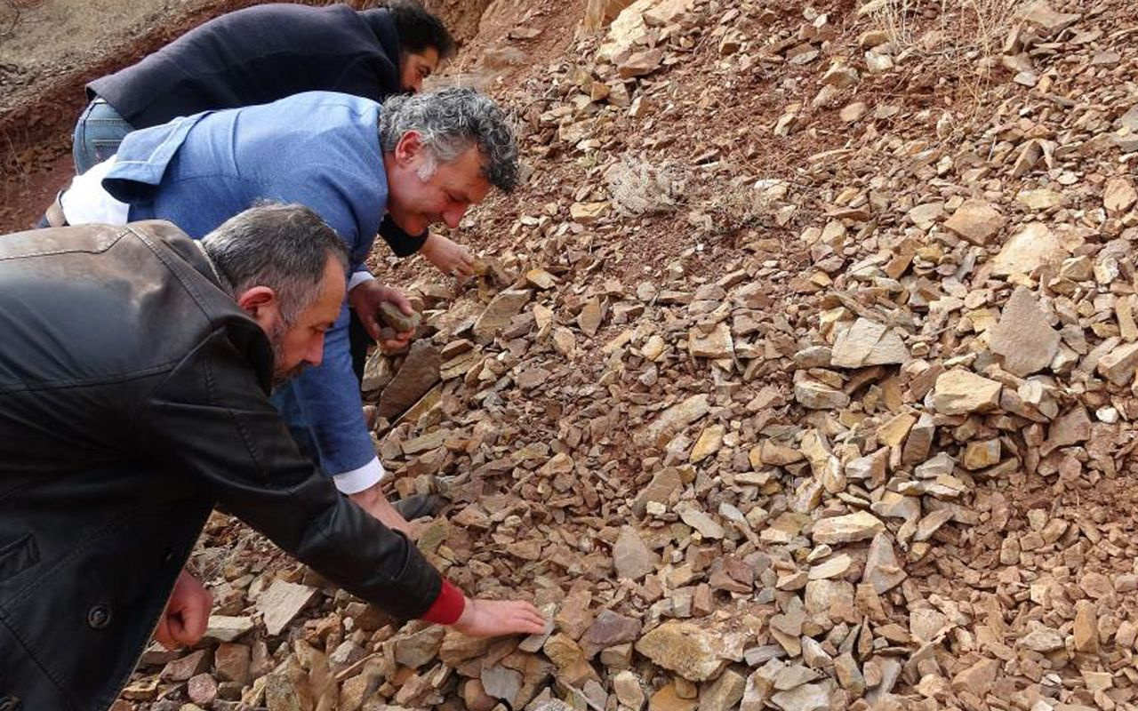 Tokat'ta gerçeği mühendis farketti! Dolgu çok değerli bir taş çıktı