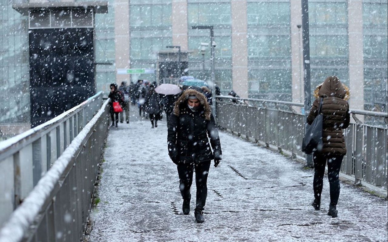 İstanbul için saat verildi! Meteoroloji son dakika kar uyarısı il il hava durumu