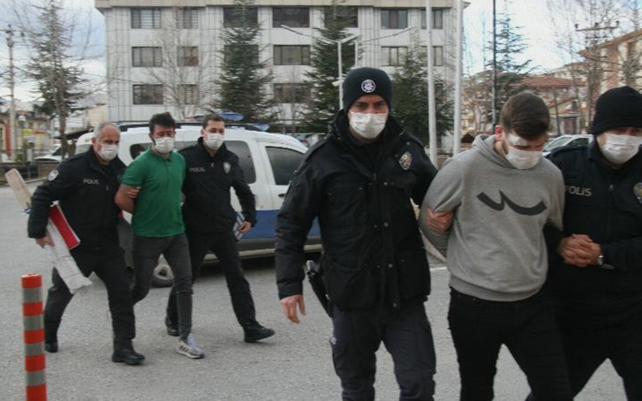 Afyonkarahisar'da genç kıza dehşeti yaşatıp polislere saldıran 2 zanlı tutuklandı