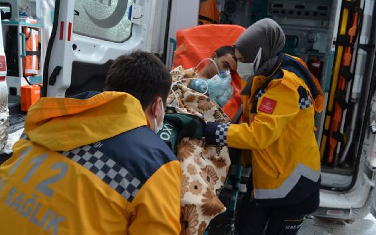 Aksaray'da soba gazı nedeniyle 17 kişi hastanelik oldu