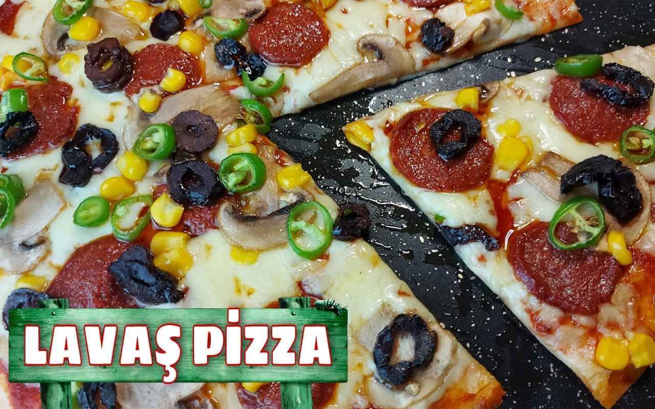 Lavaş pizza nasıl yapılır pratik lezzet!