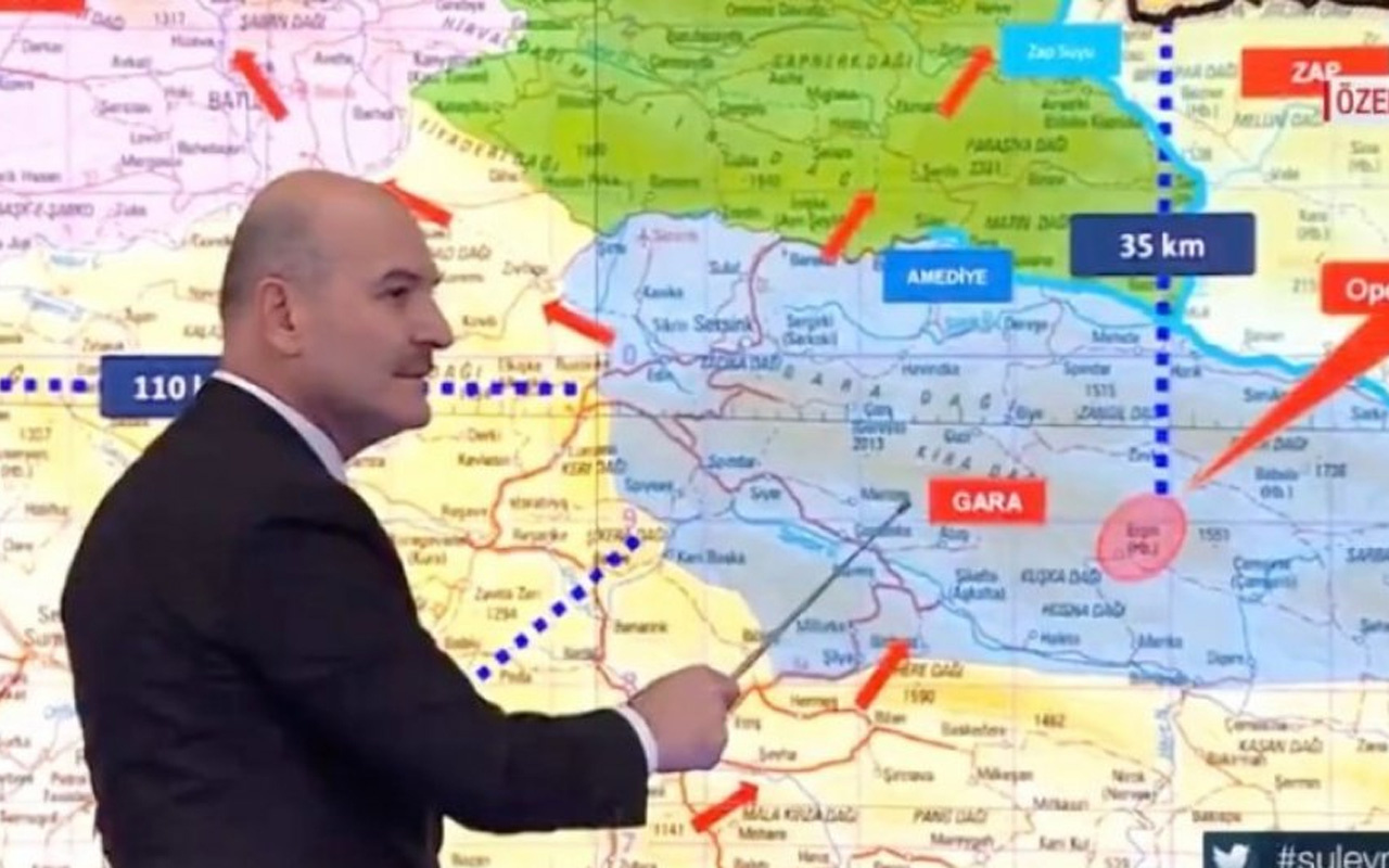 Süleyman Soylu: Gara, terör örgütü PKK'nın kalbiydi