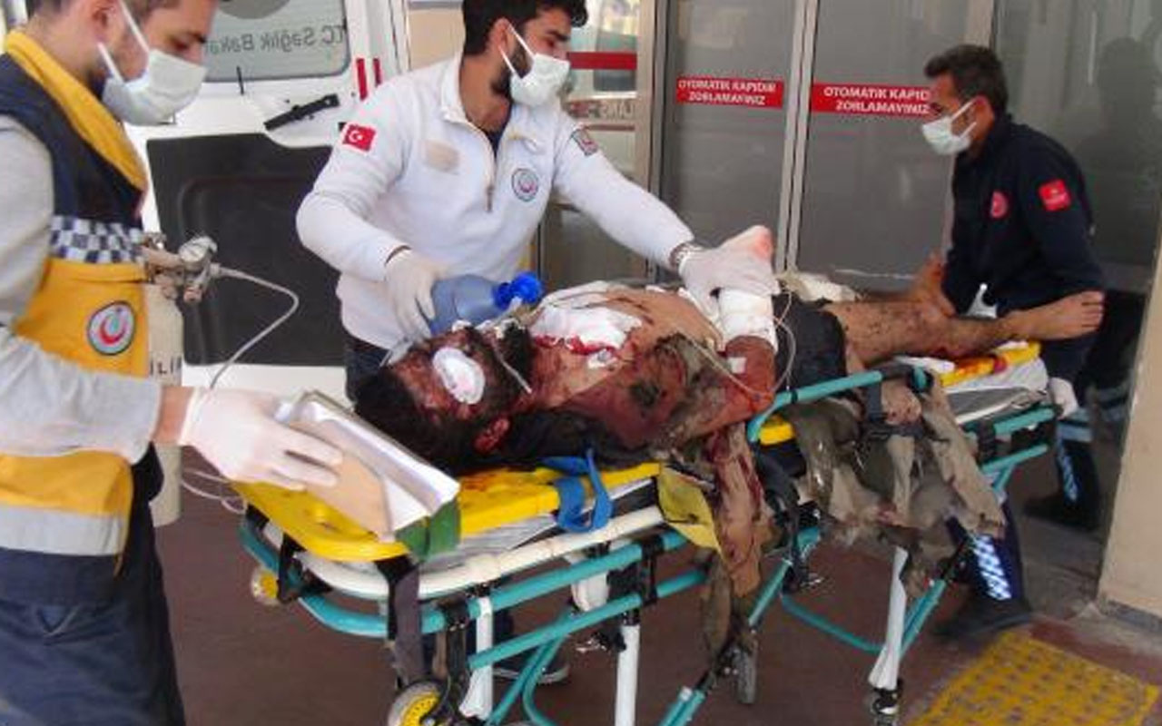 Tel Abyad'da terör örgütünün roketli saldırısında 2 SMO askeri şehit oldu 7'si yaralandı