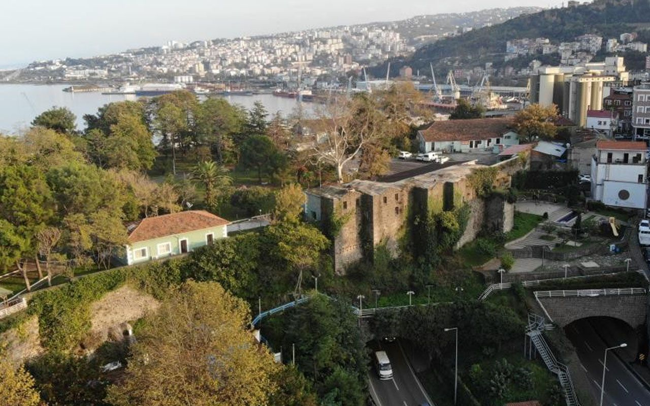 Osmanlı valisi dedesi yaptırmıştı! Trabzon'da 700 yıllık kale Balıkesir'e miras kaldı