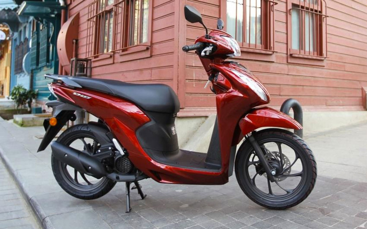 Yeni Honda Dio Türkiye yollarına çıkıyor yakıt ekonomisi dikkat çekiyor