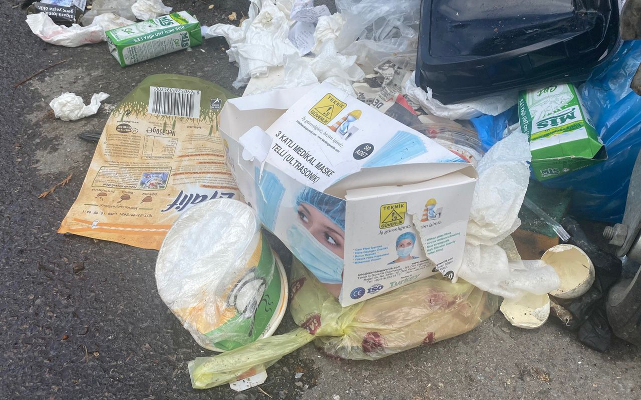Maltepe'de belediye işçileri grevde sokaklar çöp yığını! Koronavirüs uyarısı geldi