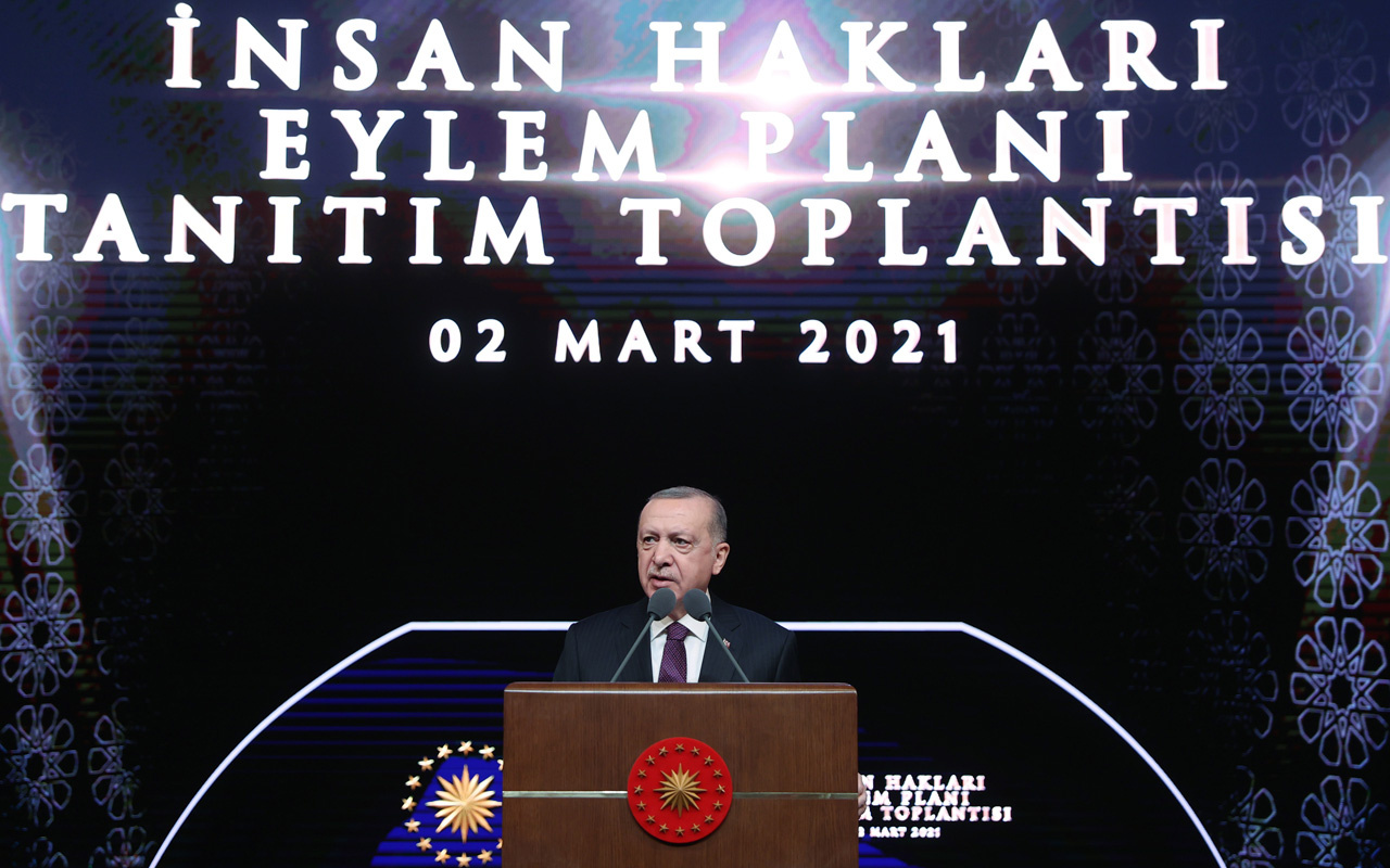 Erdoğan, İnsan Hakları Eylem Planı'nı açıkladı! İşte madde madde hukuk reformu