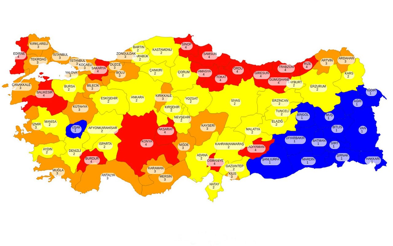 Covid-19 vaka haritasında güneydoğu neden mavi oldu Prof. Bülent Ertuğrul açıkladı