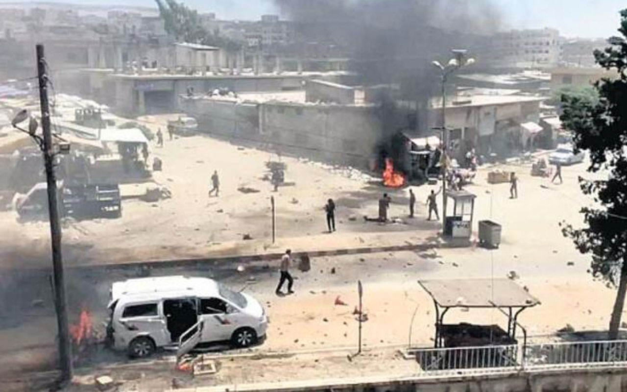 Afrin'de bombalı saldırı: 1 ölü, 3 yaralı