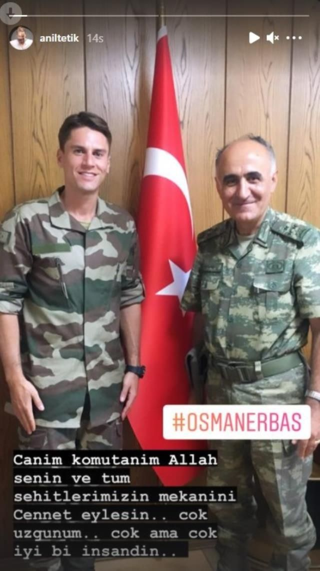 Savaşçı'nın yıldızı Anıl Tetik'in komutanı Bitlis'te şehit olan Korgeneral Osman Erbaş çıktı
